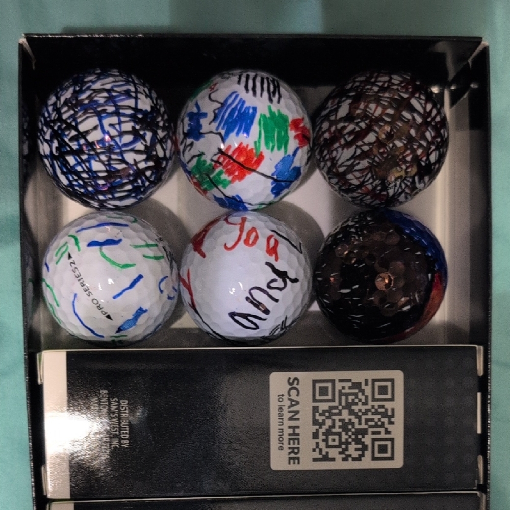 Colorful Golf Balls Set